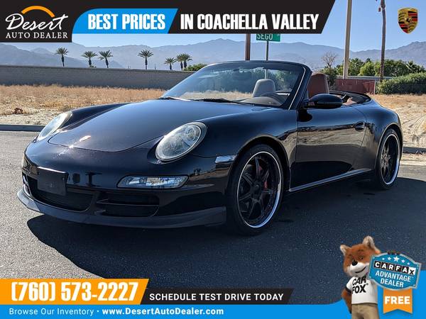 2007 Porsche 911 Carrera S Convertible at OUTRAGEOUS SAVINGS! - cars... for sale in Palm Desert , CA – photo 4