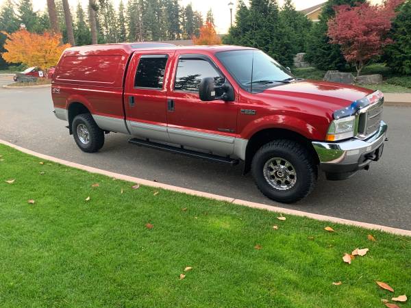 2002 Ford F-250 Crew Cab Long Bed 4X4 7.3 power stroke diesel Low mile for sale in PUYALLUP, WA – photo 3