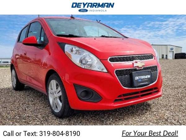 2014 Chevy Chevrolet Spark LT sedan Red - - by dealer for sale in Indianola, IA