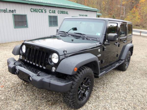 2016 Jeep Wrangler Unlimited Willys 60,724 miles - cars & trucks -... for sale in Mount Pleasant, PA – photo 2