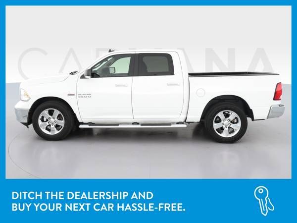2017 Ram 1500 Crew Cab Big Horn Pickup 4D 5 1/2 ft pickup White for sale in Columbia, SC – photo 4
