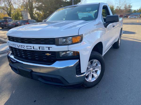 2019 Chevy Chevrolet silverado 1500 Reg Cab Work Truck 2D 8ft Long for sale in Cupertino, CA – photo 2
