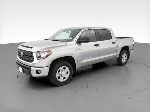 2019 Toyota Tundra CrewMax SR5 Pickup 4D 5 1/2 ft pickup Silver - -... for sale in Fayetteville, NC – photo 3