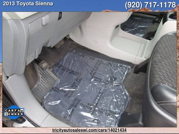 2013 TOYOTA SIENNA SE 8 PASSENGER 4DR MINI VAN Family owned since for sale in MENASHA, WI – photo 17