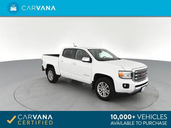 2016 GMC Canyon Crew Cab SLT Pickup 4D 5 ft pickup White - FINANCE for sale in Springfield, MA – photo 9