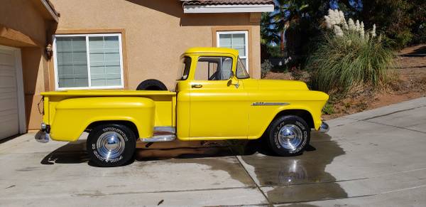 1957 3100 Chevrolet Short bed big window truck for sale in Santee, CA – photo 5
