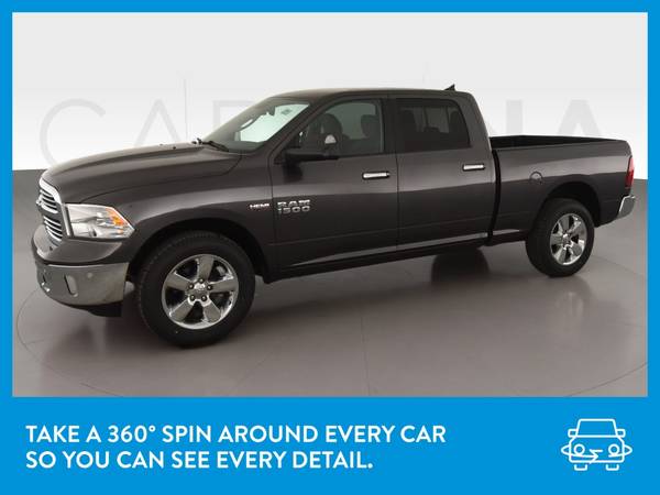 2017 Ram 1500 Crew Cab Big Horn Pickup 4D 6 1/3 ft pickup Black for sale in Louisville, KY – photo 3