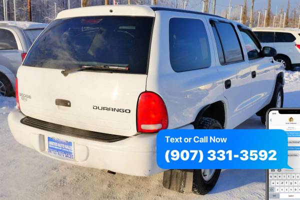 2003 Dodge Durango SXT 4WD 4dr SUV / Financing Available / Open... for sale in Anchorage, AK – photo 4