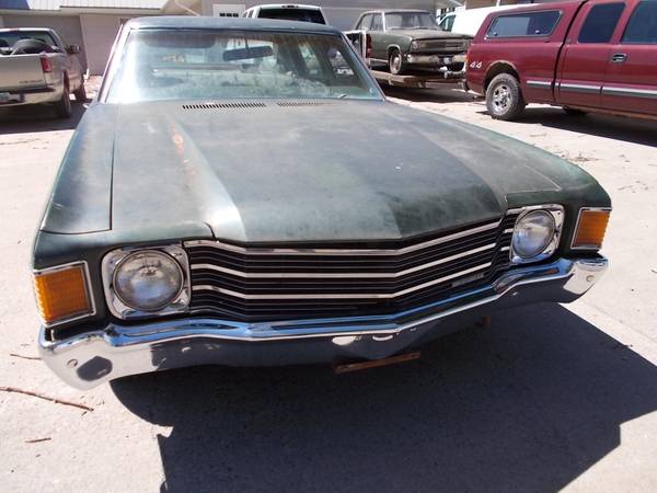 4DR. CHEVELLE/malibu 1972 - cars & trucks - by owner - vehicle... for sale in Aberdeen, NE – photo 3
