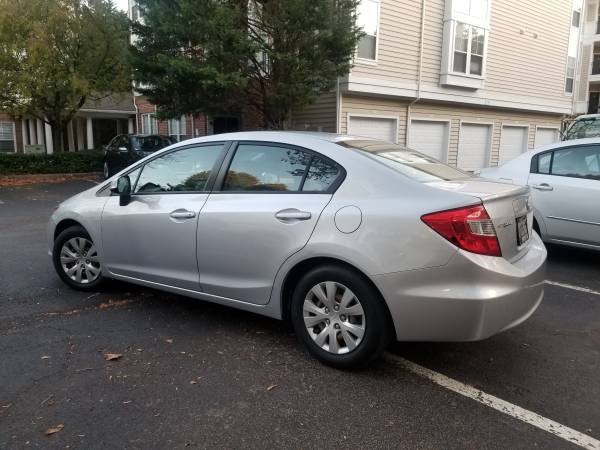 2012 Honda Civic LX Inspected 78K miles for sale in Gaithersburg, District Of Columbia – photo 2