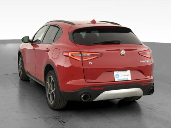 2018 Alfa Romeo Stelvio Sport SUV 4D hatchback Red - FINANCE ONLINE... for sale in Long Beach, CA – photo 8