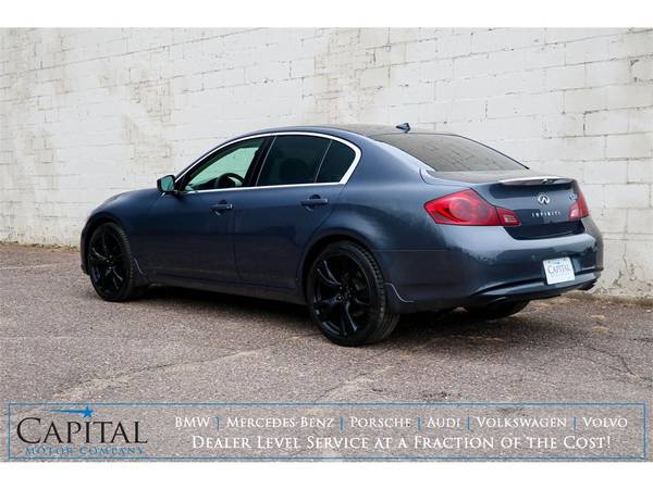 2012 Infiniti G37x AWD w/Blacked Out Rims, Tint, Plus Nav/Heated... for sale in Eau Claire, IA – photo 3