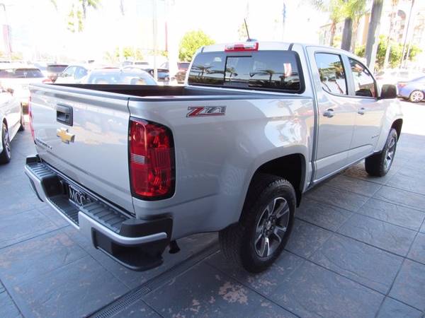 2017 Chevy Chevrolet Colorado 2WD Z71 pickup Silver Ice Metallic -... for sale in San Diego, CA – photo 3