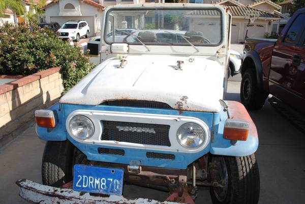 1977 Land Cruiser FJ40 - cars & trucks - by owner - vehicle... for sale in San Diego, CA – photo 2
