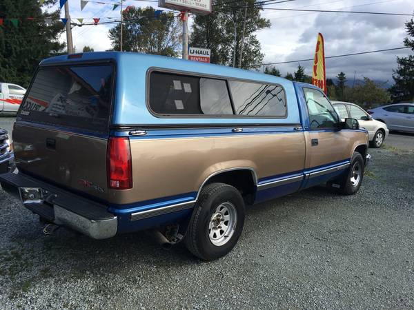 97 GMC 1/2ton pickup, newer tranny gone thru - cars & trucks - by... for sale in Burlington, WA – photo 5