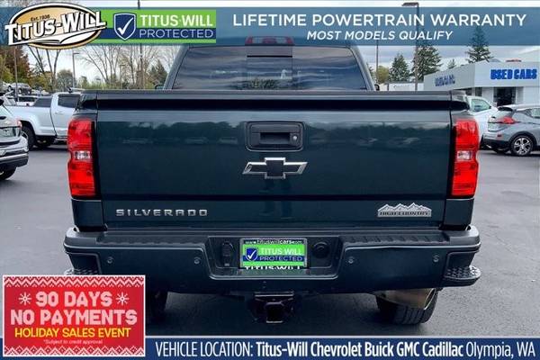 2019 Chevrolet Silverado Diesel 4x4 4WD Chevy High Country TRUCK -... for sale in Olympia, WA – photo 3
