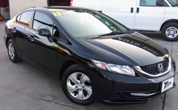 2013 Honda Civic LX 85K Clean Title 1-Owner Financing Available for sale in Turlock, CA