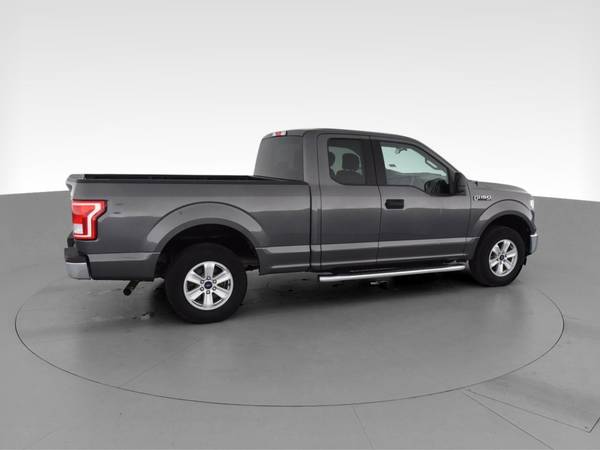 2017 Ford F150 Super Cab XLT Pickup 4D 6 1/2 ft pickup Gray -... for sale in Topeka, KS – photo 12