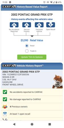 2002 Grand Prix GTP Sedan for sale in Senoia, GA – photo 13