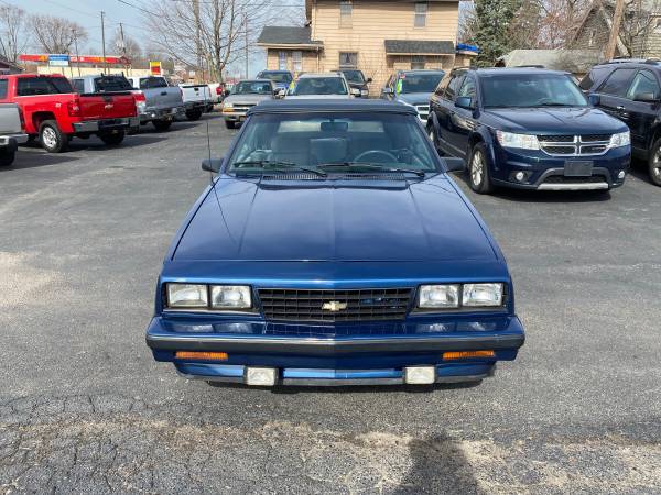 1987 CHEVY CAVALIER RS CONVERTIBLE GARAGE KEPT - - by for sale in warren, OH – photo 2