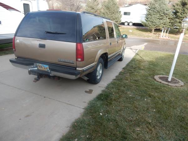 1999 chevy Suburban 4x4 - cars & trucks - by owner - vehicle... for sale in Black Hawk, SD – photo 4