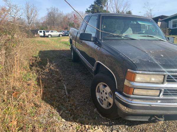 1995 Chevy Silverado 4x4 - cars & trucks - by dealer - vehicle... for sale in Swannanoa, NC – photo 5