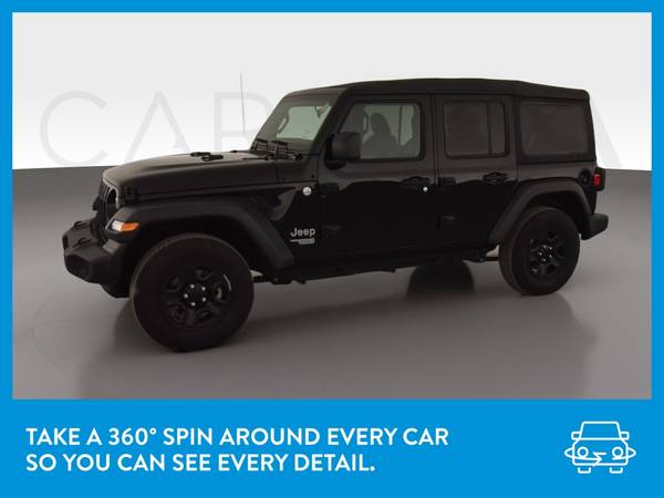 2018 Jeep Wrangler Unlimited All New Sport SUV 4D suv Black for sale in largo, FL – photo 3