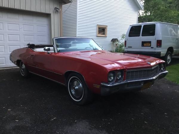 Half Century 72 Buick Skylark Convertible 1Owner 45Years Grandpas for sale in Rochester , NY – photo 2