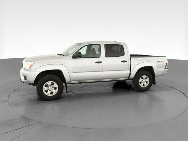 2013 Toyota Tacoma Double Cab PreRunner Pickup 4D 5 ft pickup Silver for sale in Atlanta, CA – photo 4
