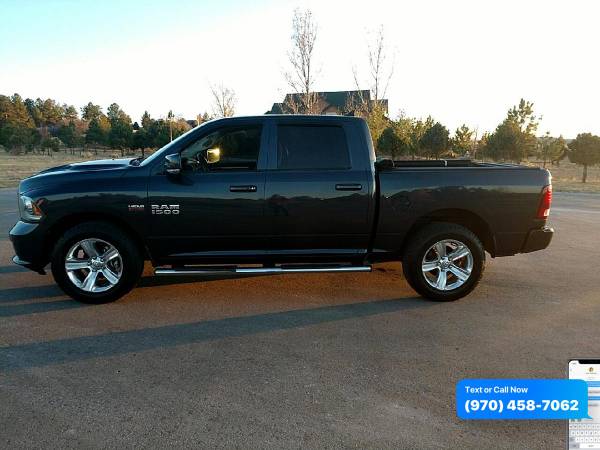 2014 RAM 1500 4WD Crew Cab 140 5 Sport - CALL/TEXT TODAY! - cars & for sale in Sterling, CO – photo 3