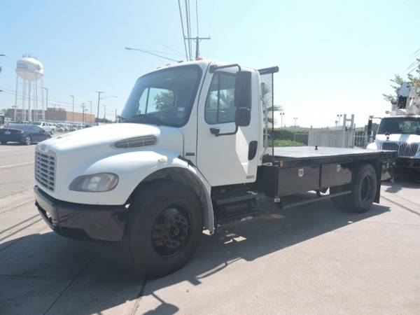 2009 FREIGHTLINER BUSINESS CLASS M2 16 FOOT FLATBED with for sale in Grand Prairie, TX – photo 12