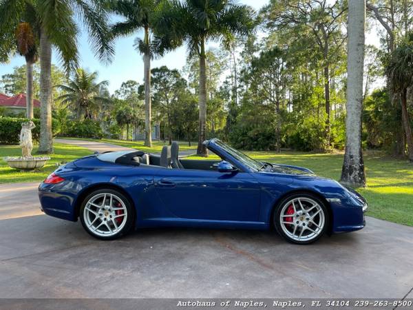 2009 Porsche 911 Carrera S Convertible! Aqua Blue Metallic, Bose Sou for sale in Naples, FL – photo 3