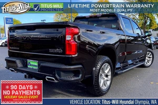 2019 Chevrolet Silverado 1500 4x4 4WD Chevy Truck High Country Crew... for sale in Olympia, WA – photo 13