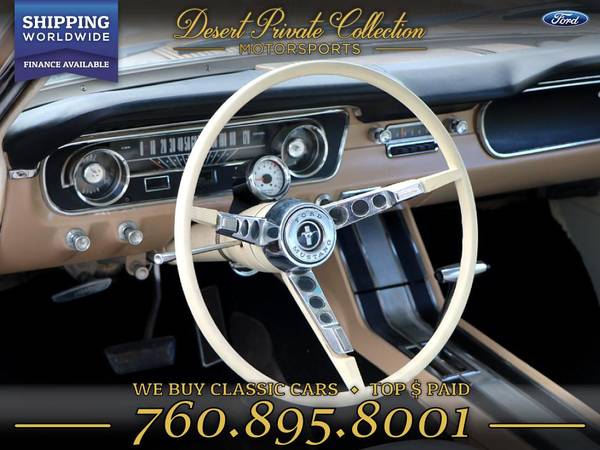 1965 Ford Mustang Coupe 289 4 bbr Coupe available for a test drive for sale in Palm Desert, TX – photo 5