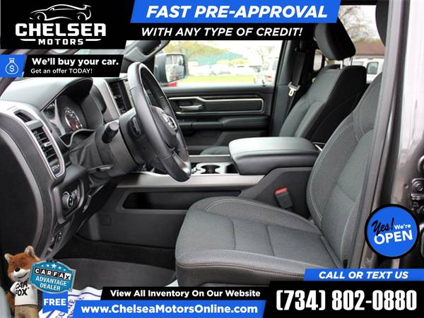 600/mo - 2019 Ram 1500 Big Horn/Lone Star 4WD! Crew 4 WD! Crew for sale in Chelsea, MI – photo 13