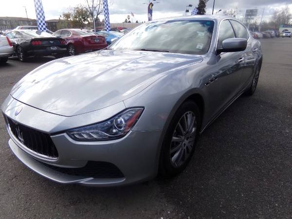 2014 Maserati Ghibli S Q4 4 Door Sedan Silver GOOD OR BAD CREDIT! for sale in Hayward, CA – photo 4