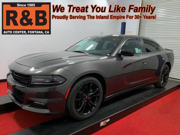 2018 Dodge Charger SXT Plus - Open 9 - 6, No Contact Delivery Avail.... for sale in Fontana, CA