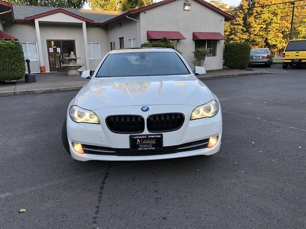 2012 BMW 528xi AWD, White On Black, Super Clean, Loaded - cars &... for sale in Tualatin, OR – photo 8