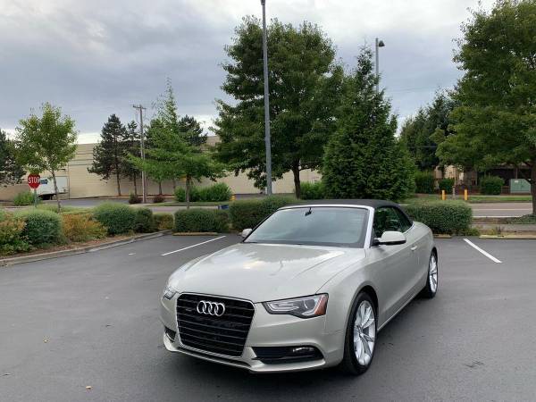 2013 Audi A5 2.0T quattro Premium Plus AWD 2dr Convertible Weekend... for sale in Happy valley, OR – photo 3
