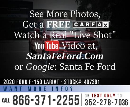 2020 FORD F150 LARIAT 4WD *** $6,000 off MSRP! *** - cars & trucks -... for sale in Alachua, FL – photo 24