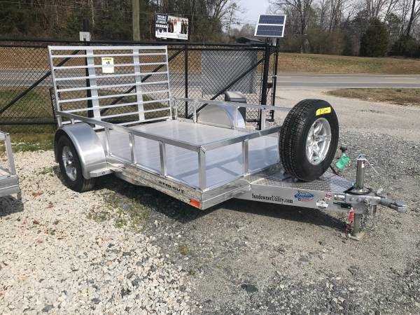 2021 Sundowner 6 9 x 10 Aluminum Utility Trailer 8764 - cars & for sale in Gainesville, GA – photo 2
