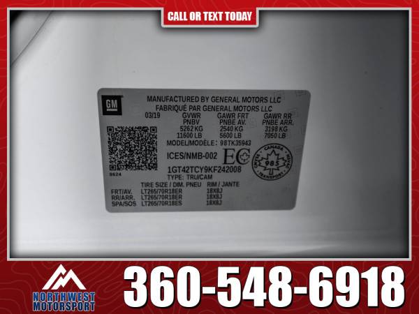 Lifted 2019 GMC Sierra 3500 4x4 - - by dealer for sale in Marysville, WA – photo 23