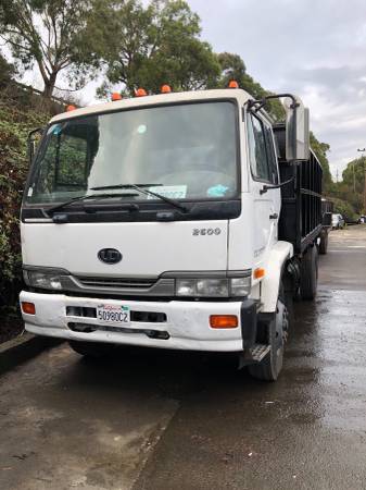 Dump truck 2004 Nissan UD 2600 - cars & trucks - by owner - vehicle... for sale in Hayward, CA – photo 2