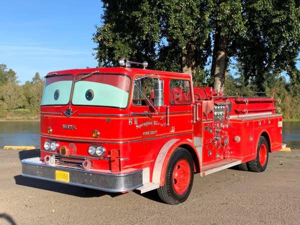 🚨1965 INTERNATIONAL HOWE FIRE TRUCK 🚨 "RED"🚨 FROM DISNEY CARS MOVIE for sale in Independence, OR
