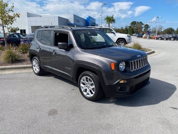 2018 Jeep Renegade Latitude suv Gray - cars & trucks - by dealer -... for sale in Goldsboro, NC – photo 10