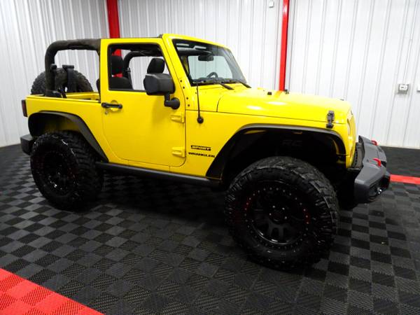 2011 Jeep Wrangler 4WD 2dr Sport hatchback Yellow - cars & trucks -... for sale in Branson West, AR – photo 5