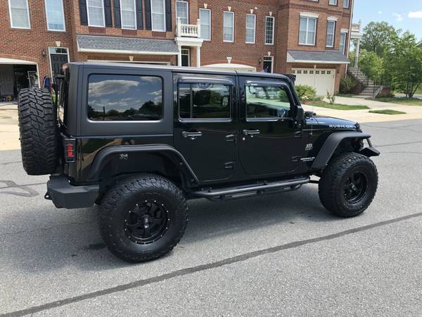 2014 Custom Black Mountain 4WD Jeep Rubicon - - by for sale in CHANTILLY, District Of Columbia – photo 4
