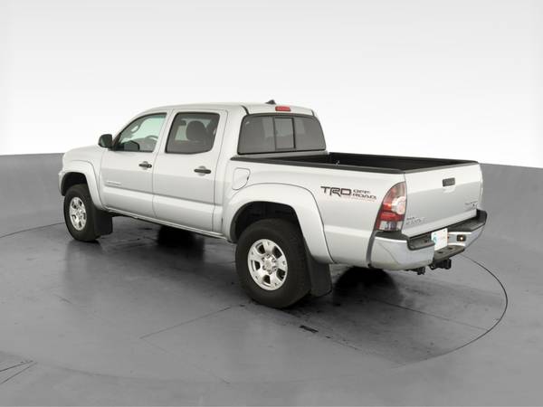 2013 Toyota Tacoma Double Cab PreRunner Pickup 4D 5 ft pickup Silver for sale in Monterey, CA – photo 7