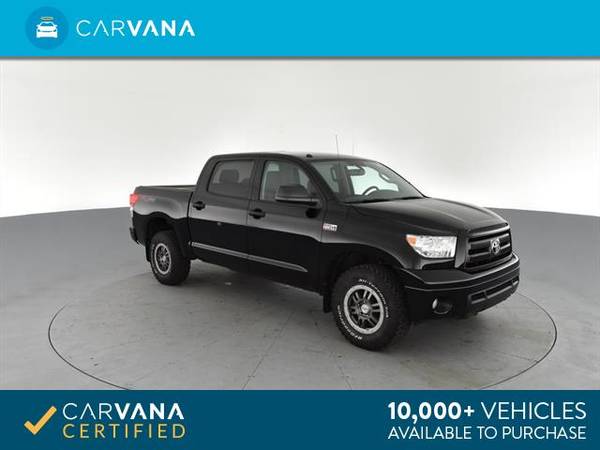 2013 Toyota Tundra CrewMax Pickup 4D 5 1/2 ft pickup BLACK - FINANCE for sale in Springfield, MA – photo 9