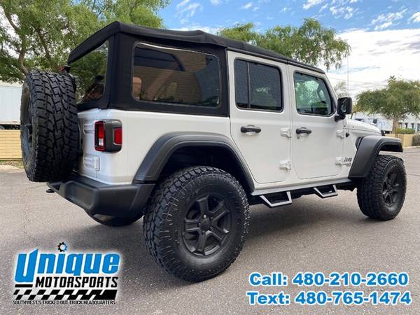 2018 JEEP WRANGLER UNLIMITED SPORT S 4WD 4DR UNIQUE TRUCKS - cars & for sale in Tempe, TX – photo 6